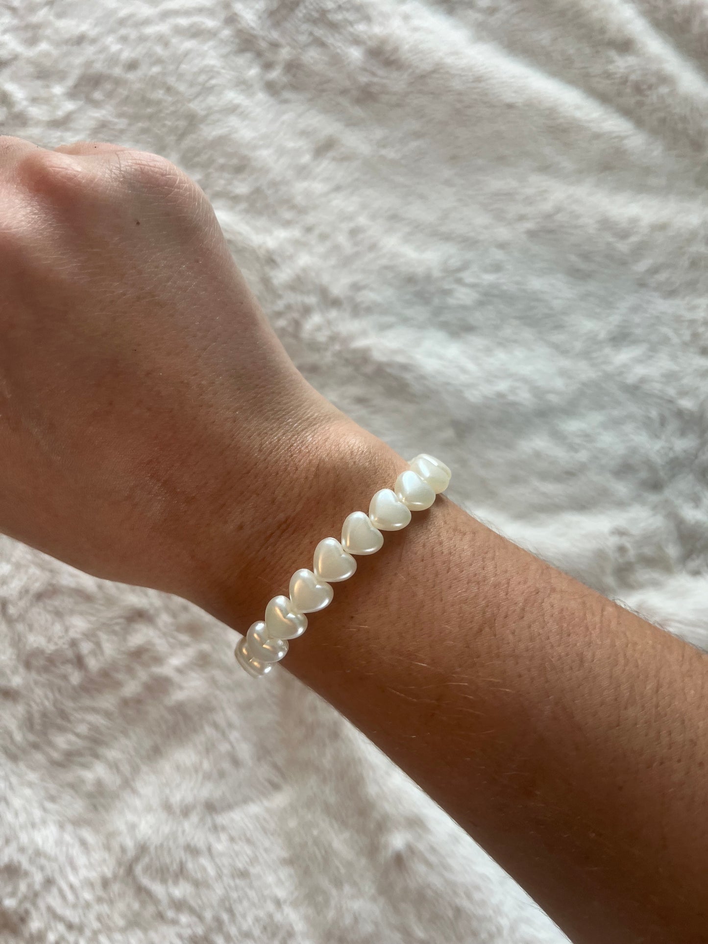 Pearl Heart Bracelet