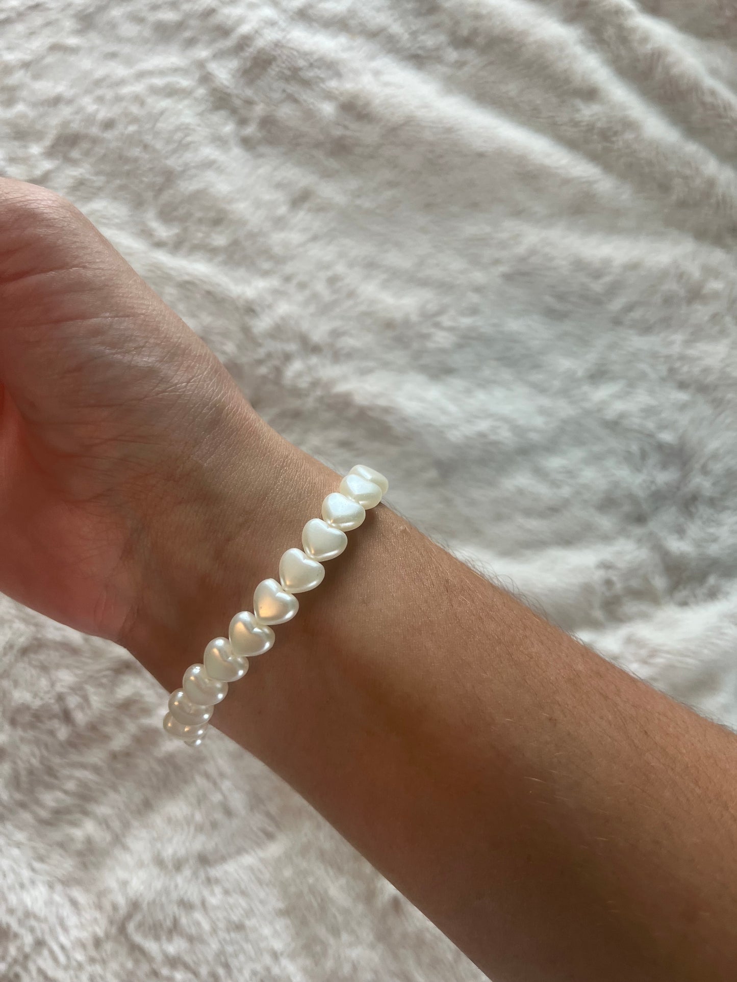 Pearl Heart Bracelet