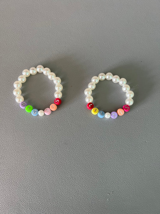 Big Sis Lil Sis Kids Bracelet Set