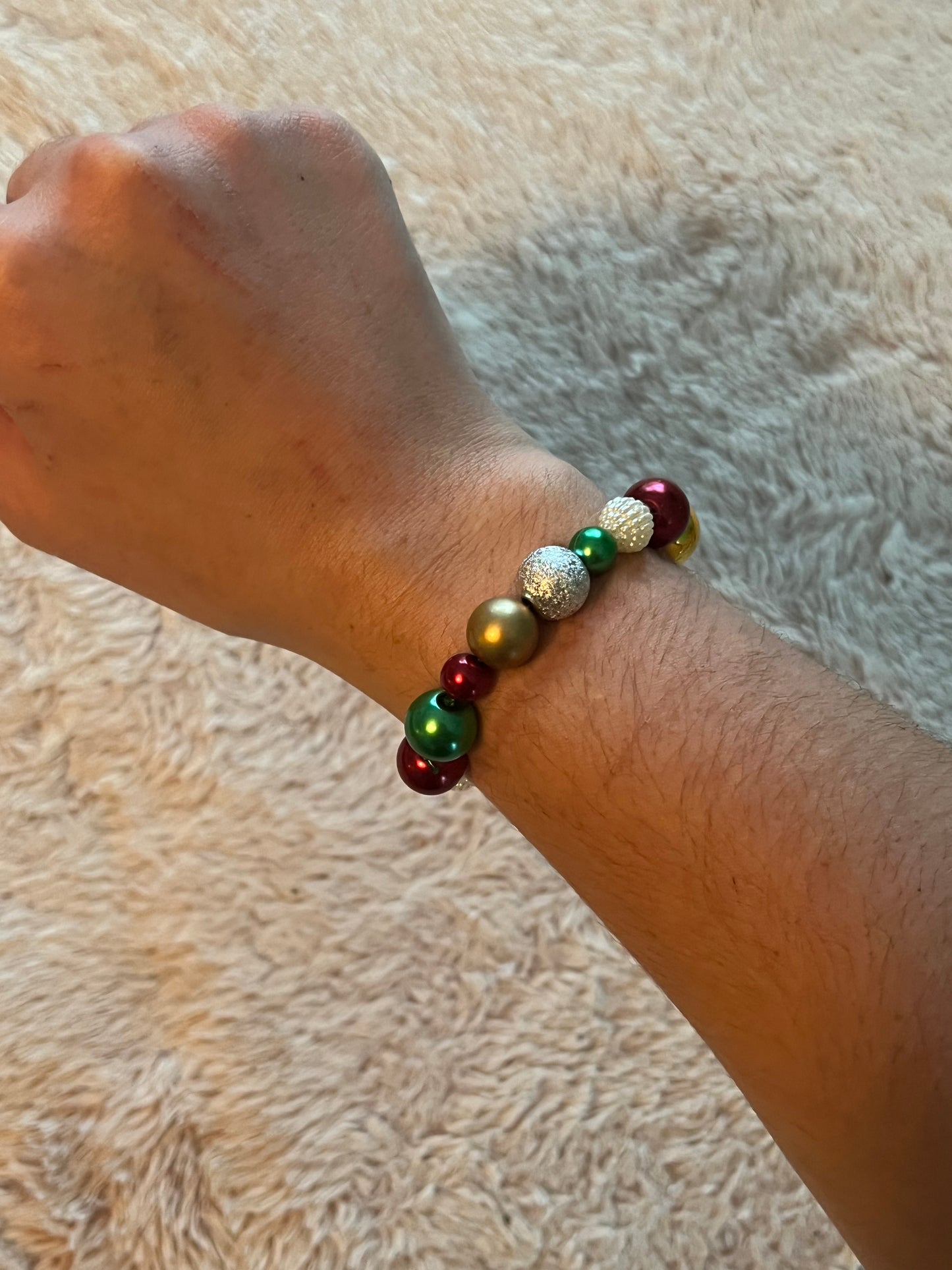 Christmas Ornament Bracelet