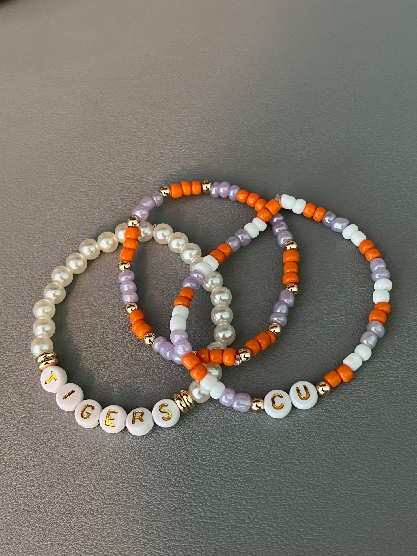 CU Tigers 3 Bracelet Set