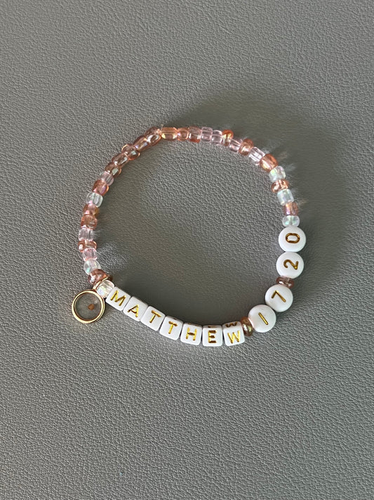 Matthew 17:20 Mustard Seed Bracelet