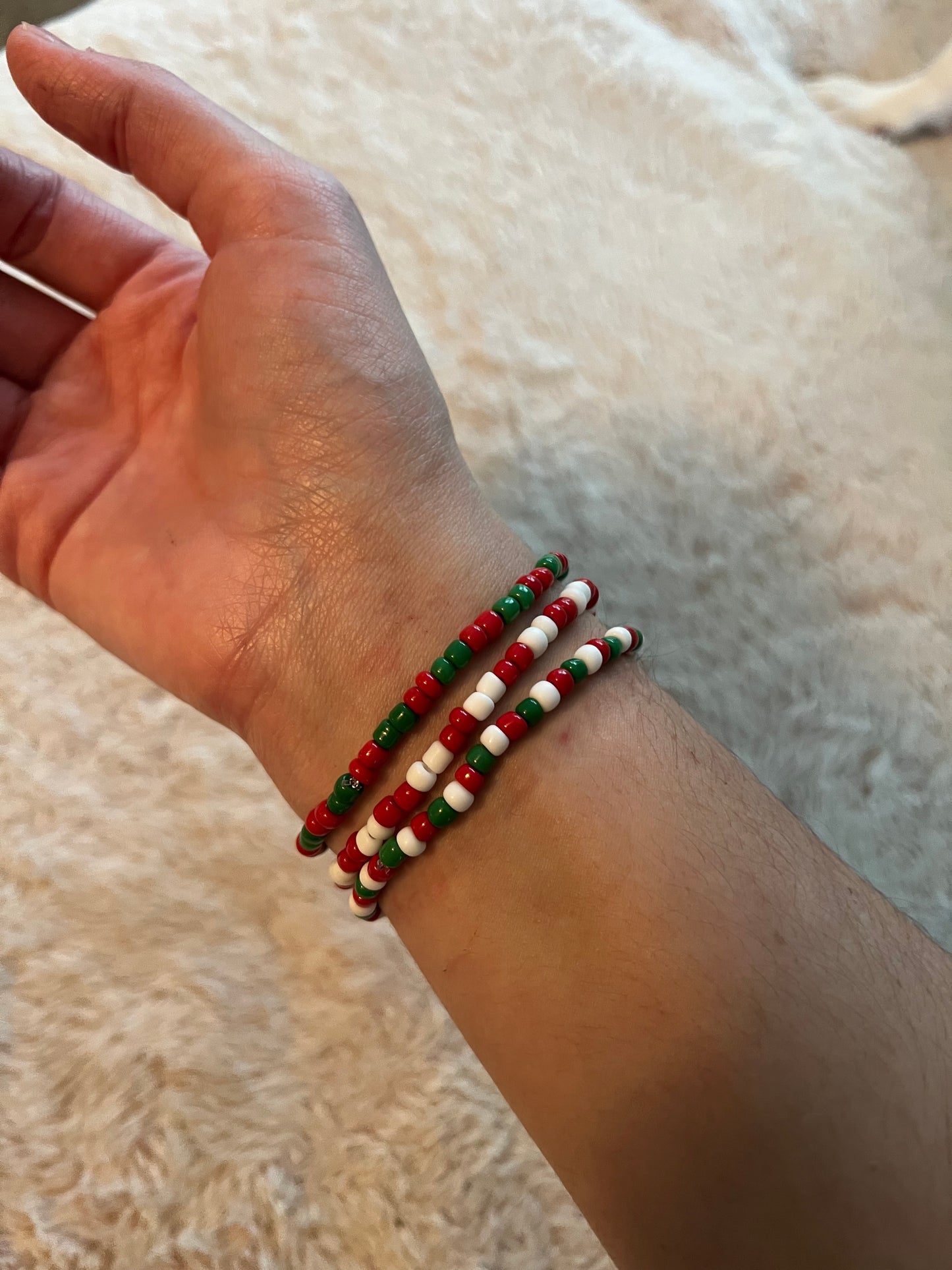 Christmas Jolly Ho Ho Ho 3 Bracelet set