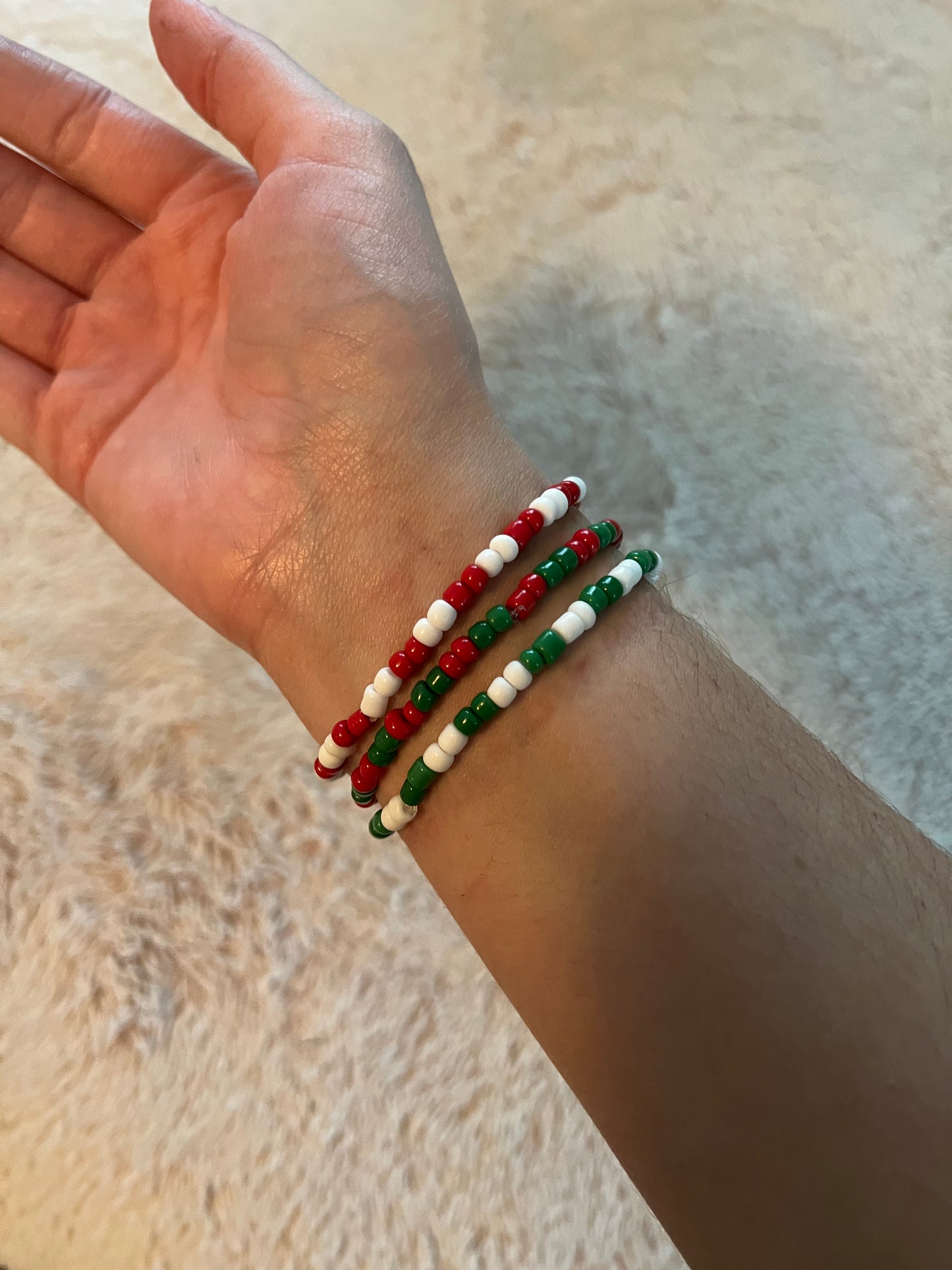 Christmas Merry Bright 3 Bracelet set