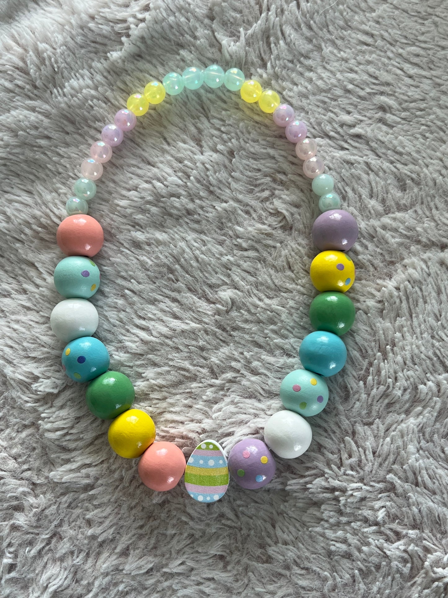 Easter Egg Kids Necklace