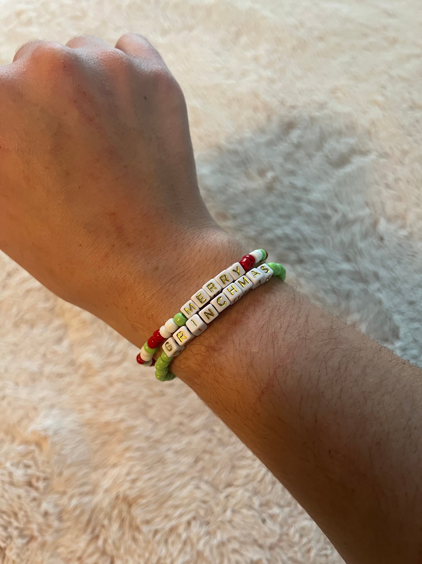 Merry Grinchmas 2 Bracelet set