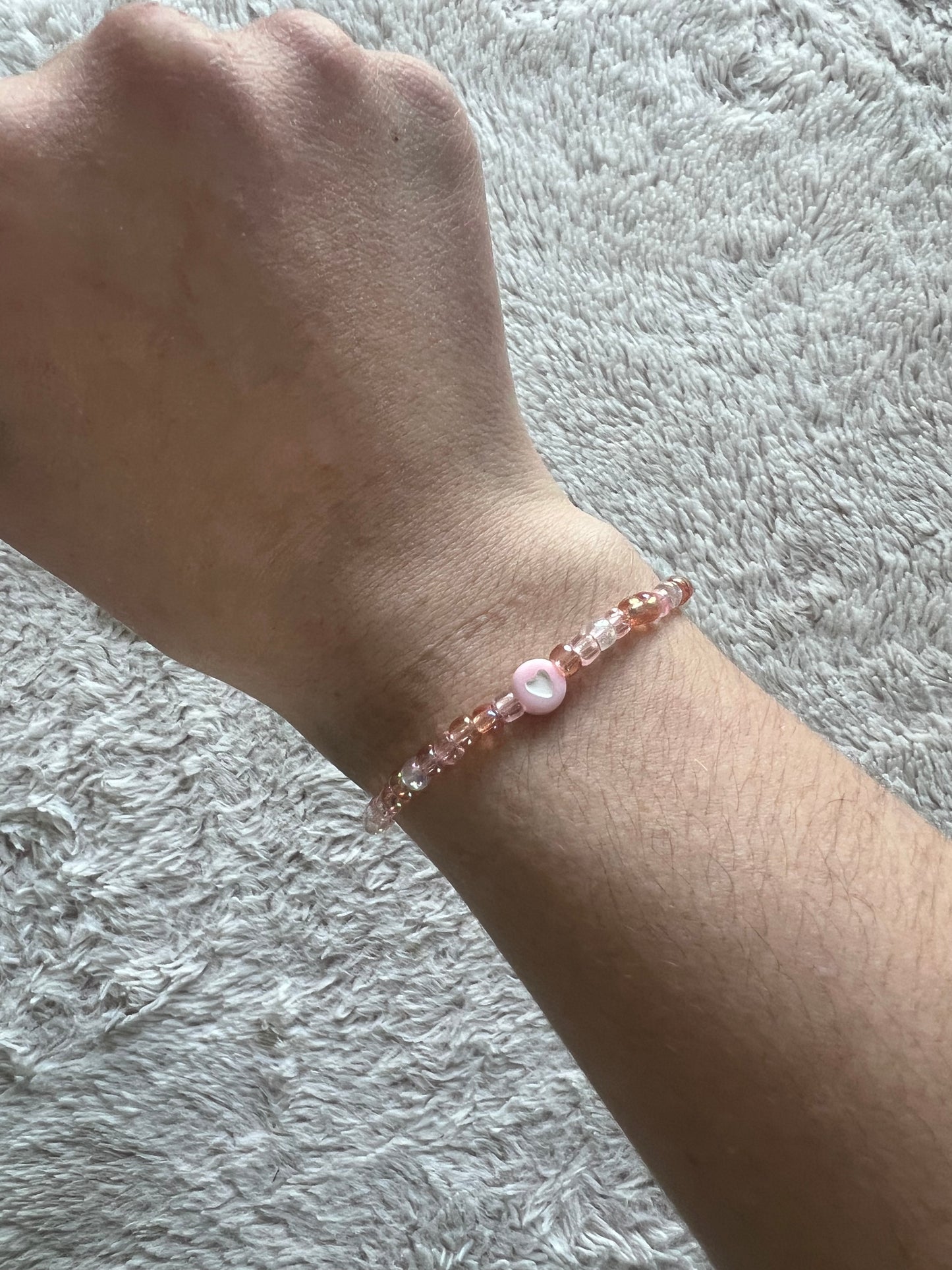 Pink heart Bracelet