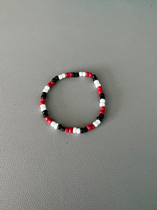 Georgia Bulldog Bracelet