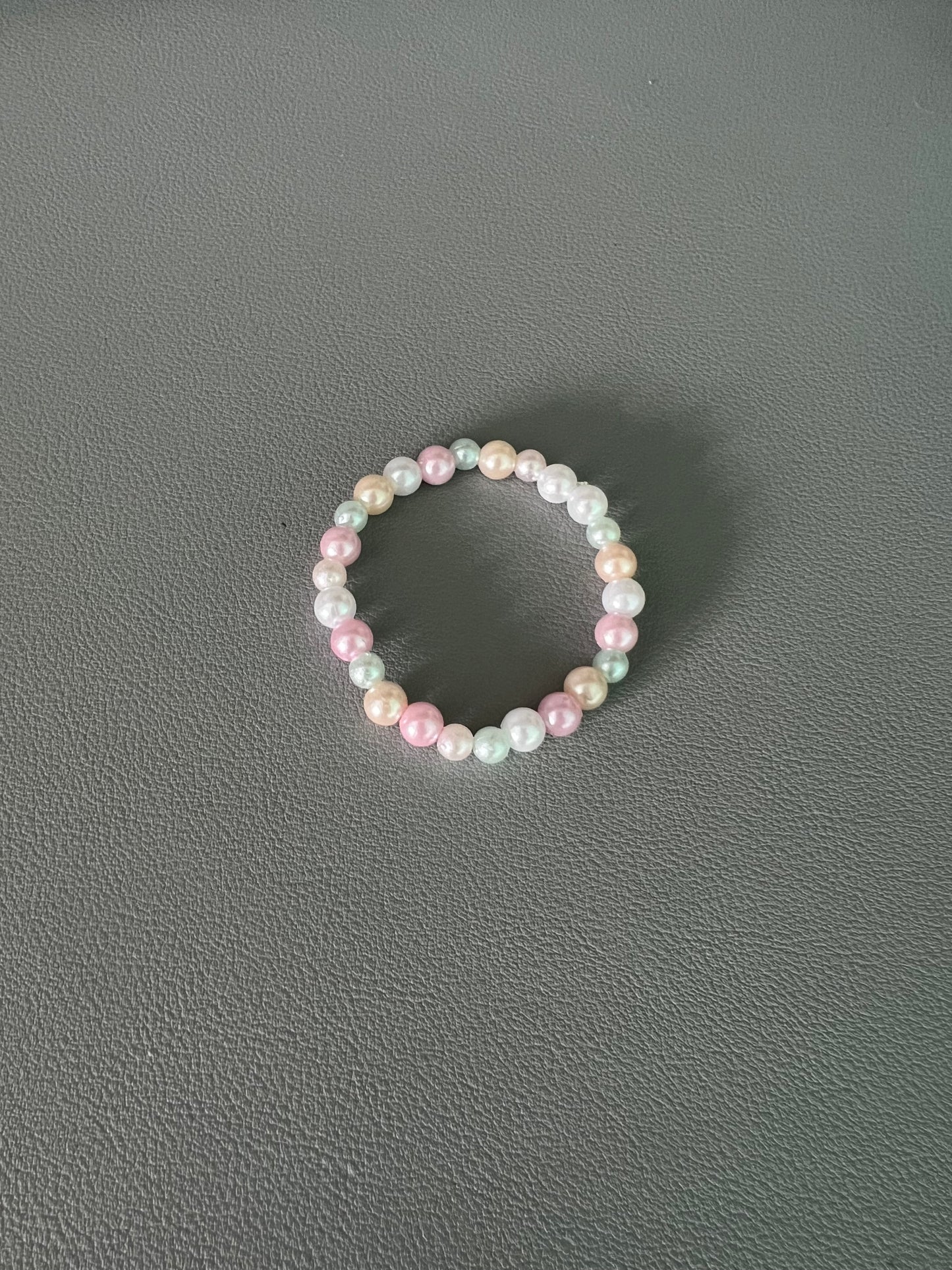 Kids Pastel Pearl Bracelet