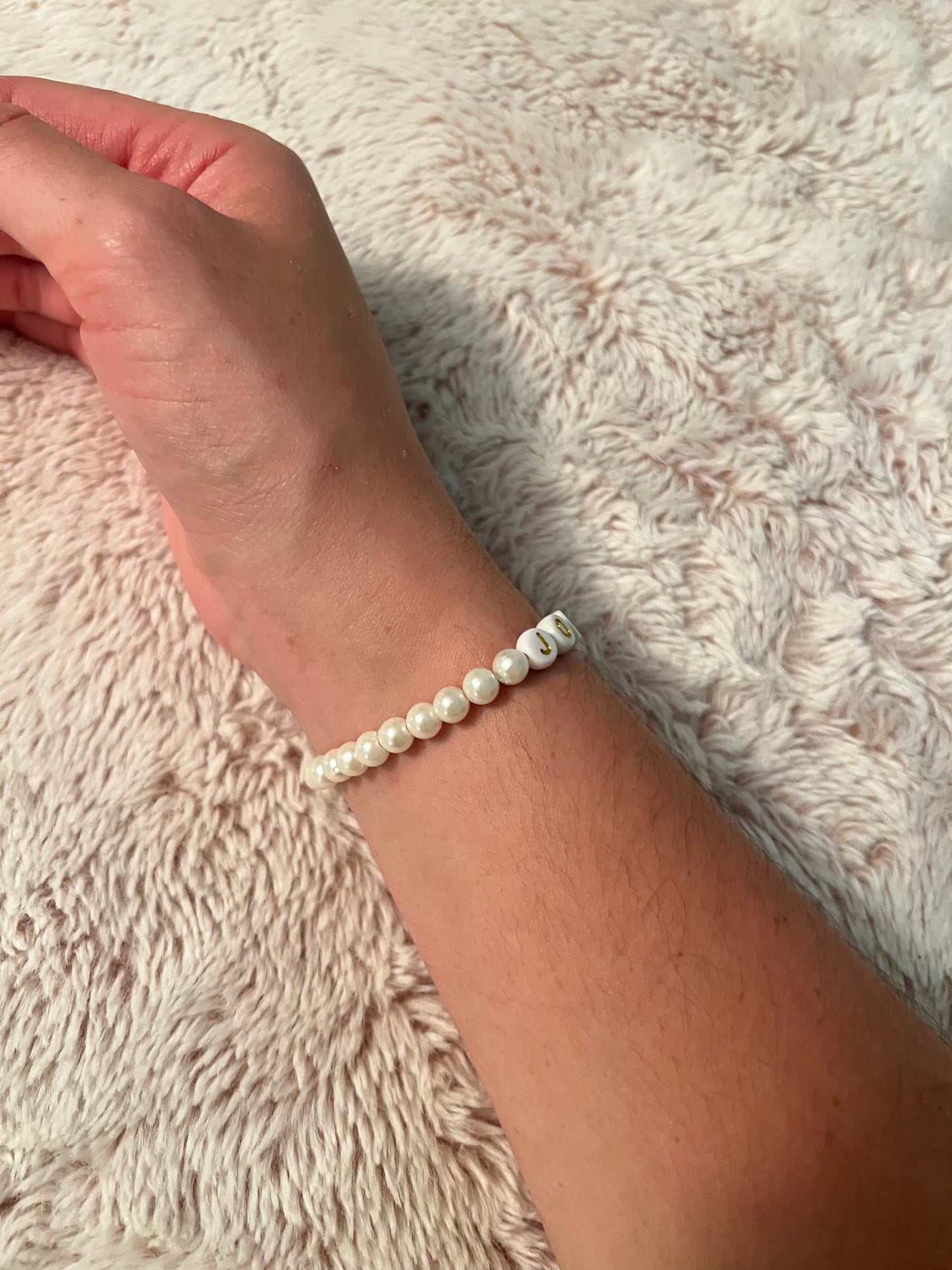 John 13:7 Bracelet - Pearl