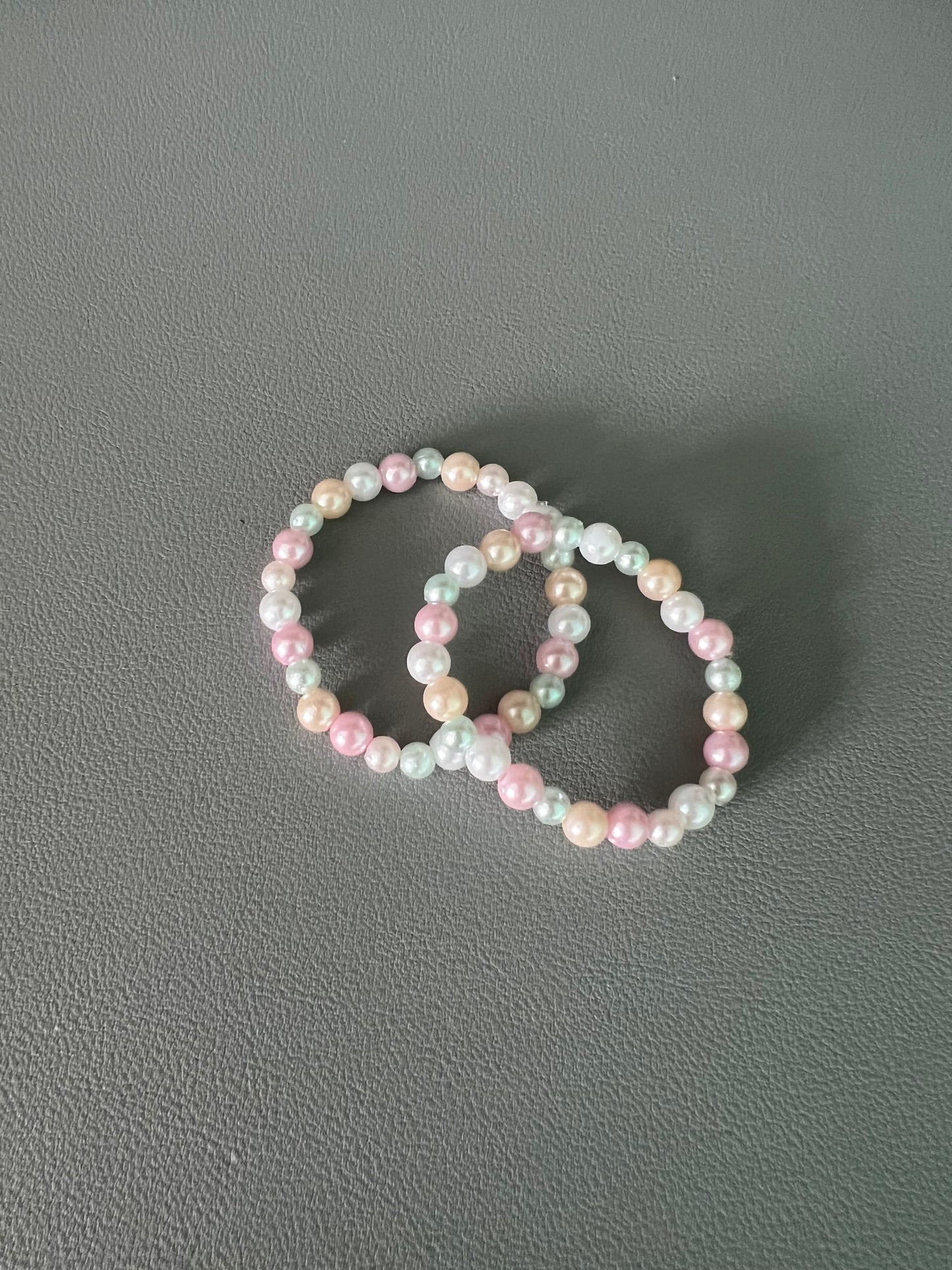 Kids Pastel Pearl Bracelet